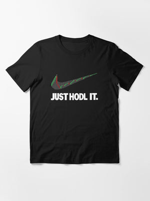 Just Hodl It Hold Crypto | Men's 100% Cotton T-Shirt