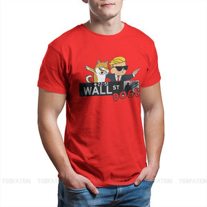 Open image in slideshow, DOGE Wallstreetbets | Men&#39;s 100% Cotton T-Shirt
